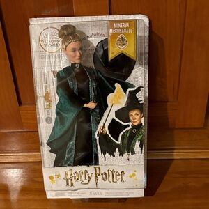 Harry Potter Minerva McGonagall Collectible Doll - Green